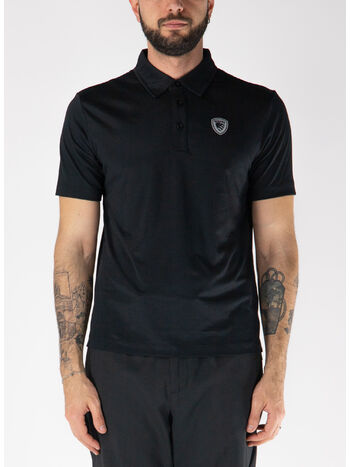POLO TRASPIRANTE KEMP, 999 NERO, small