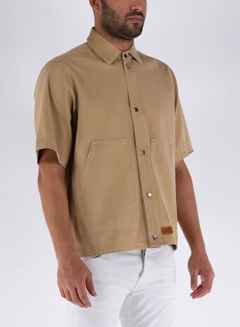 CAMICIA PATCH POCKET, 09FANGO, small