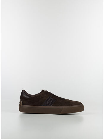 SCARPA IN PELLE SCAMOSCIATA, PL3X MARRONE AFRICA/CAFFE, small