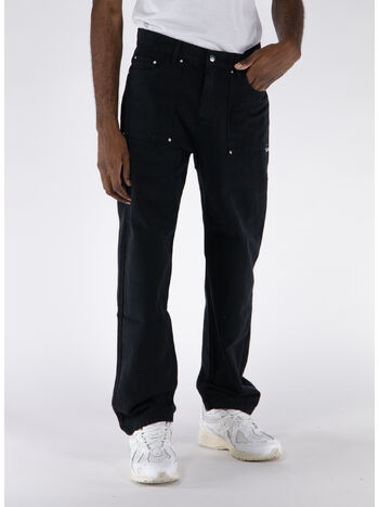 JEANS CANVAS, BLACK, small