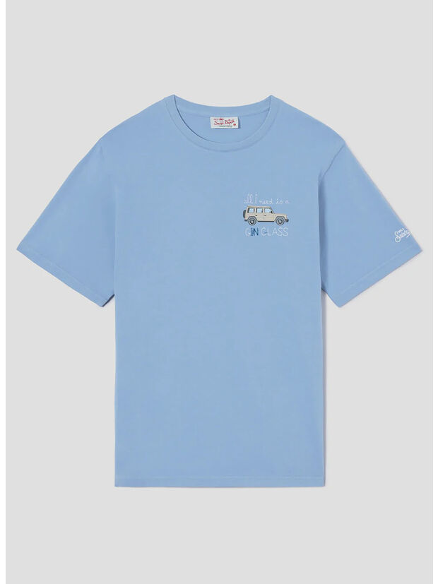 T-SHIRT PORTOFINO, 00324L NEED GIN GLASS 33 EMB, large