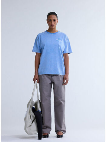 T-SHIRT WELCOME TO PALMBEACH, BLUE, small