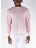 MAGLIONE IN MAGLIA AIR RIB, 690 PINK, thumb