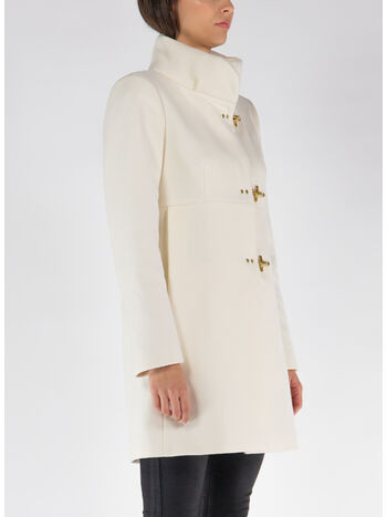 CAPPOTTO ROMANTIC, B008 BIANCO LANA, small