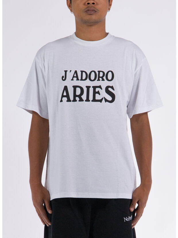 T-SHIRT ADORE, WHT WHITE, large