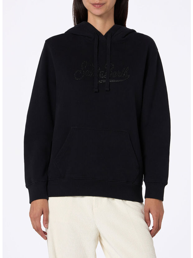 FELPA HOODIE ST.BARTH, 02373G NERO, large