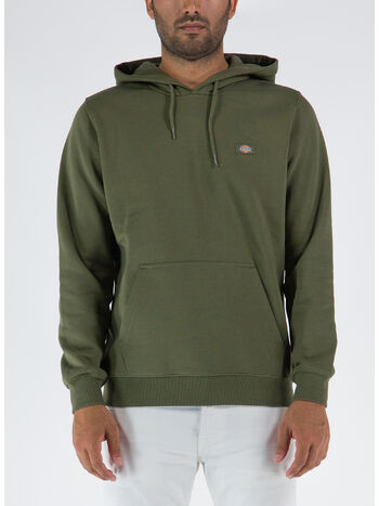 FELPA OAKPORT CON CAPPUCCIO, MGR1 MILITARY GREEN, small