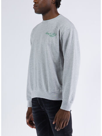 VILLA FELPA, HEATHER GRAY/VERDE GRIGIO, small