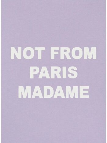 T-SHIRT SLOGAN, LAVANDER, small