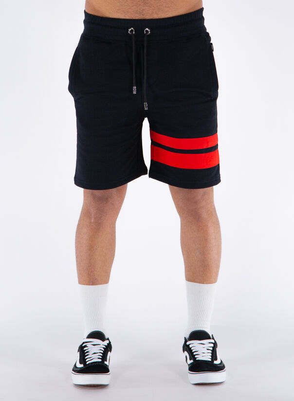 GCDS BERMUDA LOGO Bianco, Nero, Rosso Uomo | Selecteur