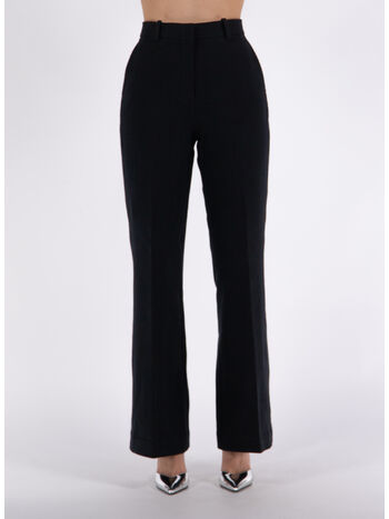 PANTALONE VITA ALTA, 001 NERO, small