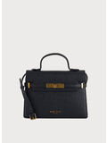 BORSA AROUND MEDIUM, BLACK / LIGHT GOLD, thumb