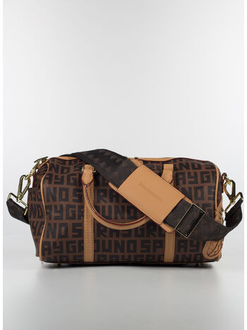 BORSA SPLIT INFINITI CHECK MINI DUFFLE, INFINITICHECK, small