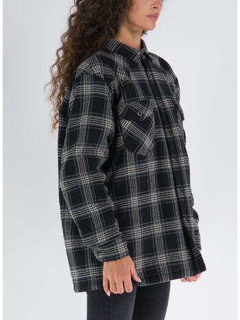 CAMICIA CHECK, 0118 CHECK BLACK, small