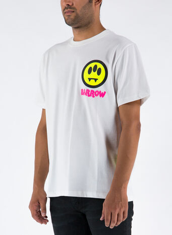 T-SHIRT CON STAMPA, 002OFFWHITE, small