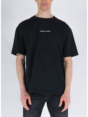 T-SHIRT CON STAMPA POSTERIORE, BLACK, small