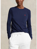 T-SHIRT CREWNECK LONG-SLEEVE, CRUISE NAVY, thumb