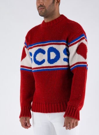 MAGLIONE TAPE LOGO, 03RED, small