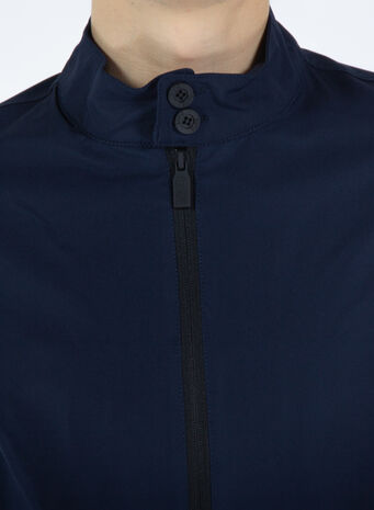 GIACCA WINDBREAKER BARRA, NAVY, small