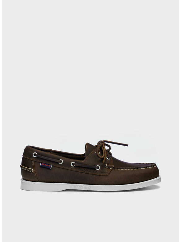 MOCASSINO DOCKSIDES PORTLAND BUDU, 900 BROWN BRUNETTE, medium