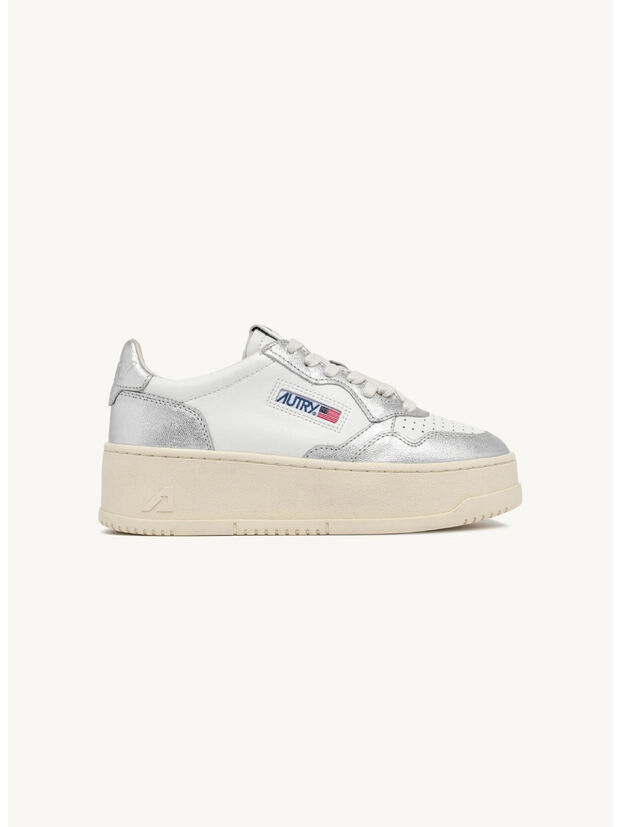 SCARPA PLATFORM LOW, WB18 WHT/SILVER, large