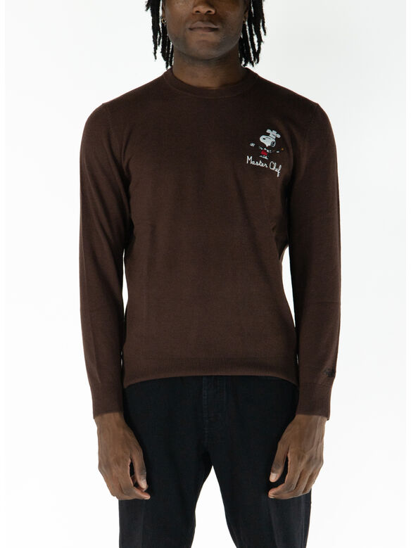 MAGLIONE GIROCOLLO HERON LIGHT, 03102I SNOOPY MASTER CHEF MINI 18, medium