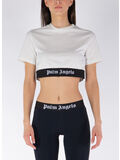 T-SHIRT CROP  LOGO TAPE, 0310, thumb