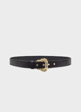 CINTURA COUTURE1 IN PELLE, 899BLACK, thumb
