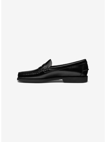 MOCASSINO DAN PO IN PELLE, 902 BLACK, small