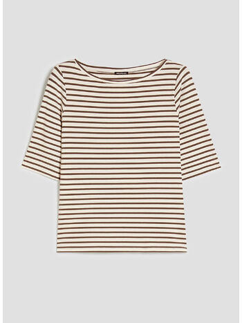 T-SHIRT CON SCOLLO A BARCHETTA, 007 RIGA, small