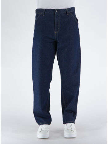 PANTALONE SINGLE KNEE, 0102 BLUE RINSED, small