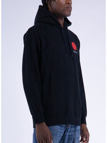 FELPA HOODIE JAPANESE SUN, 89.67 BLACK, small