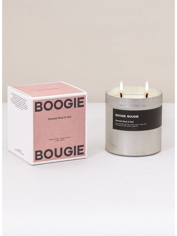 CANDELA PROFUMATA, Damask Rose & Oud, medium