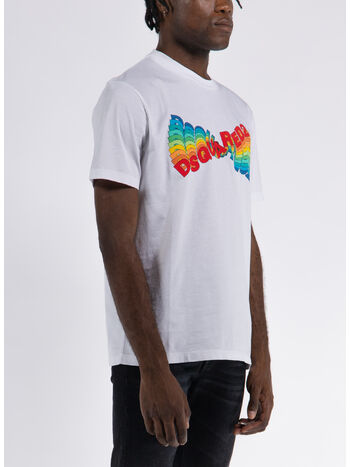 T-SHIRT REGULAR FIT, 100 WHITE, small