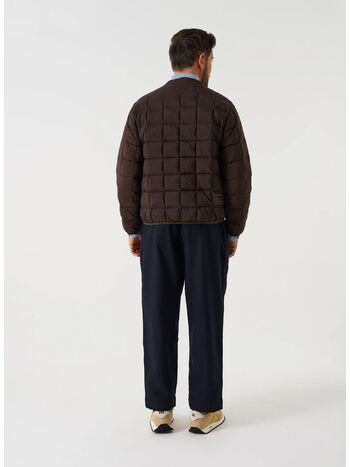 CARDIGAN DOWN, BROWN, small