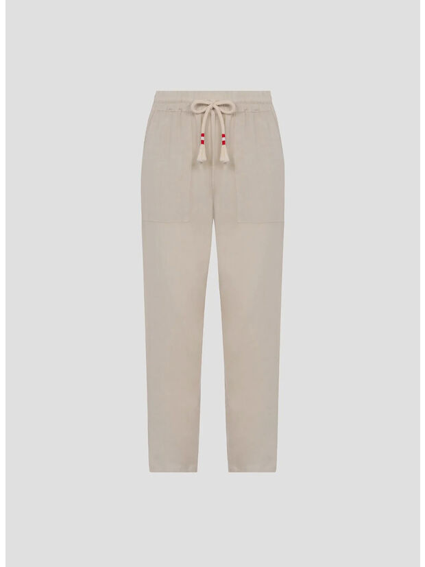 PANTALONE CALAIS, 00138L LINEN 10H GRAIN, large