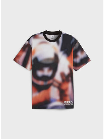 T-SHIRT PUMA X PLEASURES AOP TEE, 02 Puma White, small