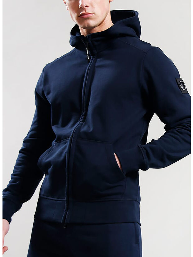 FELPA FULL ZIP SIREN UNISEX, 003 NAVY, large