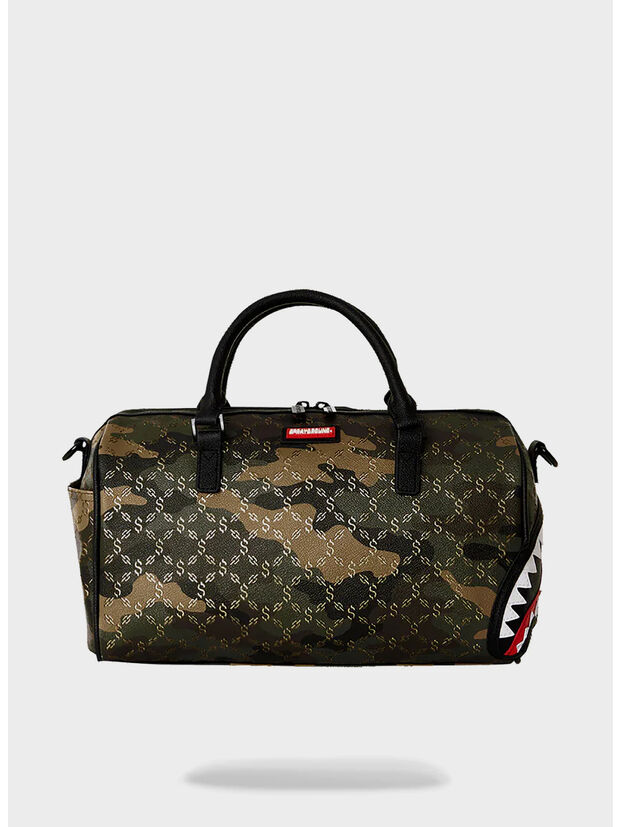 BORSA DUFFLE $ PATTERN CAMO MINI, CAMO, large
