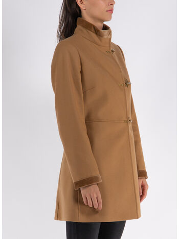 CAPPOTTO VIRGINIA 3 GANCI, C806 CAPPUCCINO, small