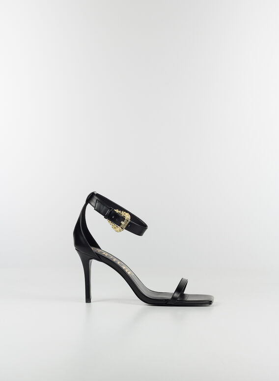 SCARPA CON TACCO APERTA, 899BLACK, medium