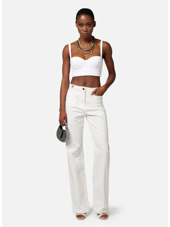 JEANS DRITTO CON TASCHE A TOPPA, 360, small