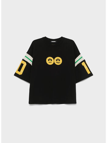 T-SHIRT ICONIC SMILE UNISEX, 110 BLACK, small