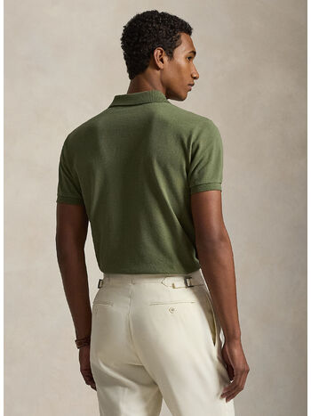 POLO L'ICONICA IN PIQU&Eacute;, GARDEN TRAIL/C8125, small