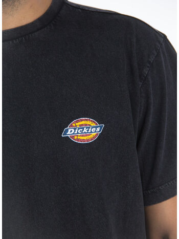 T-SHIRT ICON WASHED, BLK1 BLACK, small