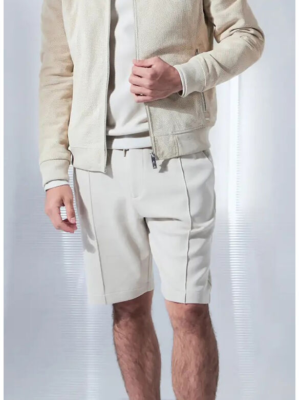 BERMUDA LACCIO SUPIMA COTTON, BEIGE, medium