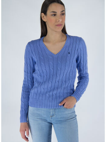 MAGLIONE SCOLLO V, NEW LITCHFIELD BLUE, small