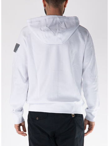FELPA HOODIE BEAL, 100 BIANCO OTTICO, small