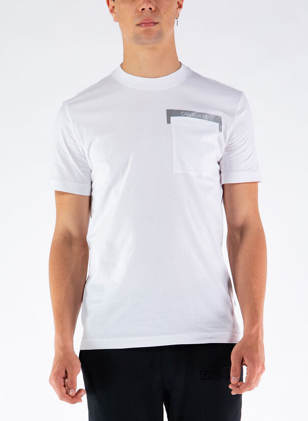 T-SHIRT IN COTONE BIOLOGICO CON TASCA, YAF, large