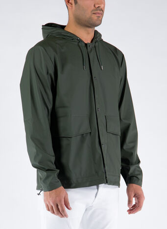 GIUBBOTTO SHORT HOODED, 03GREEN, small